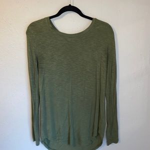 Army green long sleeve